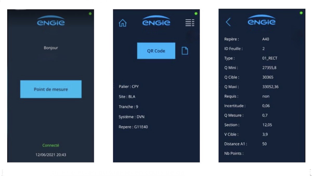 Déploiement de l’application AxiFRQ pour le suivi des repères de mesure du système DVN